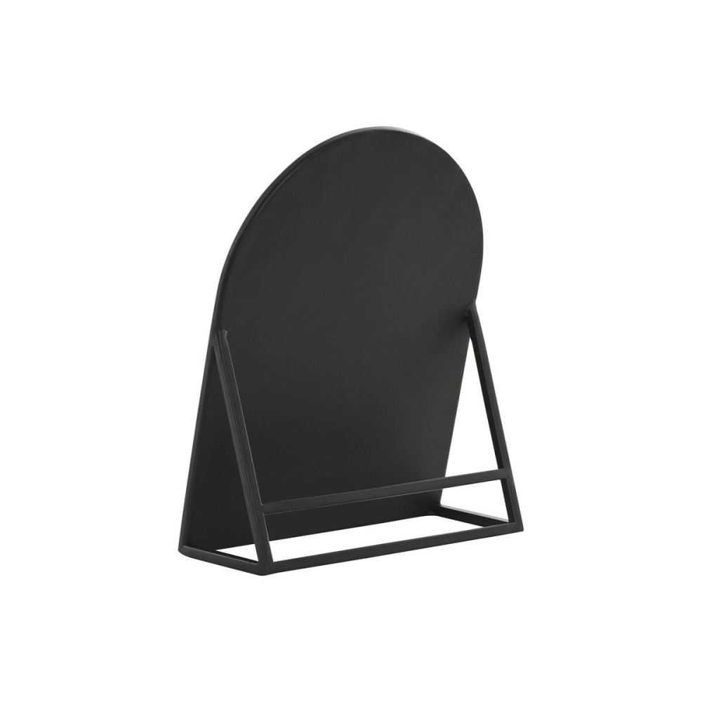Wall mirror Home ESPRIT Black Crystal Iron 20 x 8,5 x 25 cm