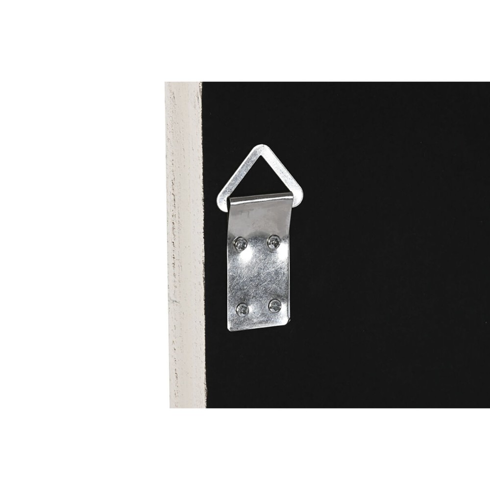 Wall mirror Home ESPRIT White Golden Window 68 x 4 x 128 cm