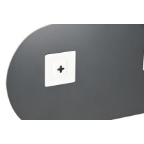 Wall mirror Home ESPRIT Silver Clouds 60 x 2 x 40 cm