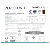 Power supply DEEPCOOL R-PL650D-FC0W-JDEU-V2 ATX 650 W 80 Plus Bronze RoHS WEEE