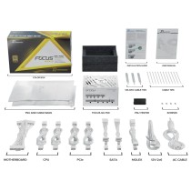 Bloc d’Alimentation SeaSonic FOCUS-GX-750-V4-WHITE ATX 750 W 80 Plus Gold RoHS CE BSMI CB