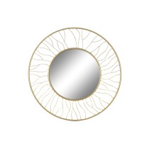 Wall mirror Home ESPRIT Golden 70 x 2 x 70 cm
