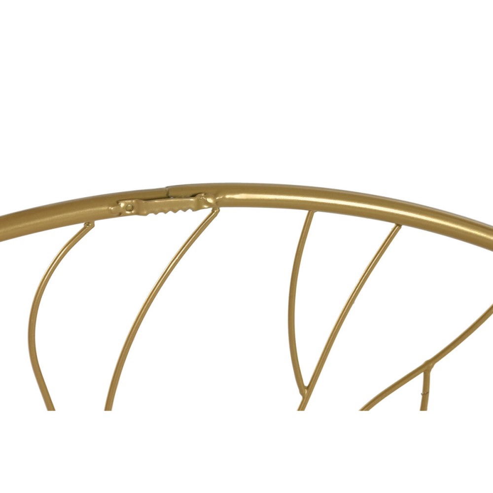 Wall mirror Home ESPRIT Golden 70 x 2 x 70 cm