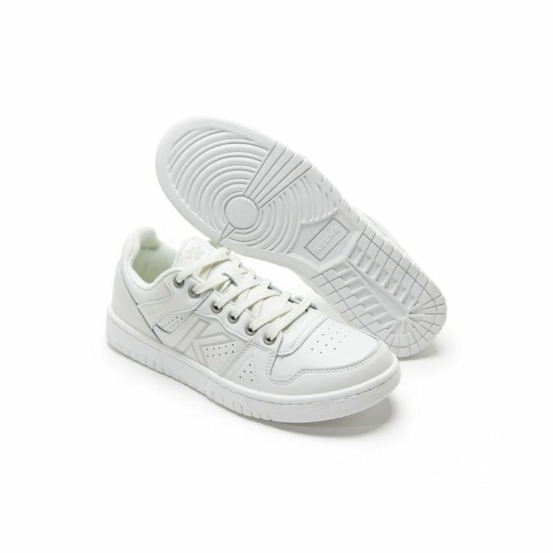 Baskets Kelme Retrobasket Blanc Unisexe