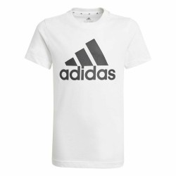 Kurzarm-T-Shirt Adidas Essentials  Weiß