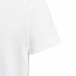 Short Sleeve T-Shirt Adidas Essentials  White