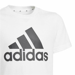 Short Sleeve T-Shirt Adidas Essentials  White