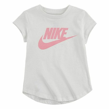 Kurzarm-T-Shirt für Kinder Nike Futura SS Weiß