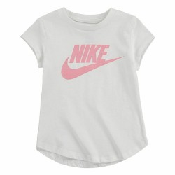 Child's Short Sleeve T-Shirt Nike Futura SS White