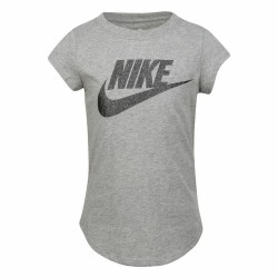 Child's Short Sleeve T-Shirt Nike  Futura SS Grey