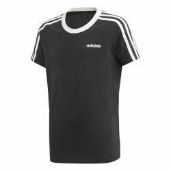 Kurzarm-T-Shirt für Kinder Adidas  YG BF Tee  Schwarz