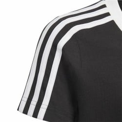 Kurzarm-T-Shirt für Kinder Adidas  YG BF Tee  Schwarz