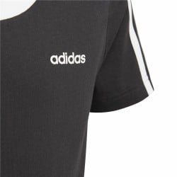 Kurzarm-T-Shirt für Kinder Adidas  YG BF Tee  Schwarz