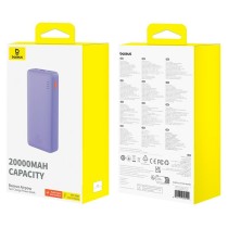 Powerbank Baseus P10022804513-00 Purpur 20000 mAh 74 WH