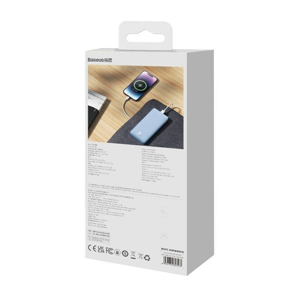 Powerbank Baseus P10022801313-00 Blau 10000 mAh