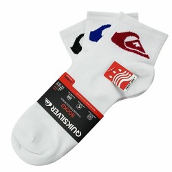 Knöchelsocken QuikSilver Sportswear Weiß 3 Paar