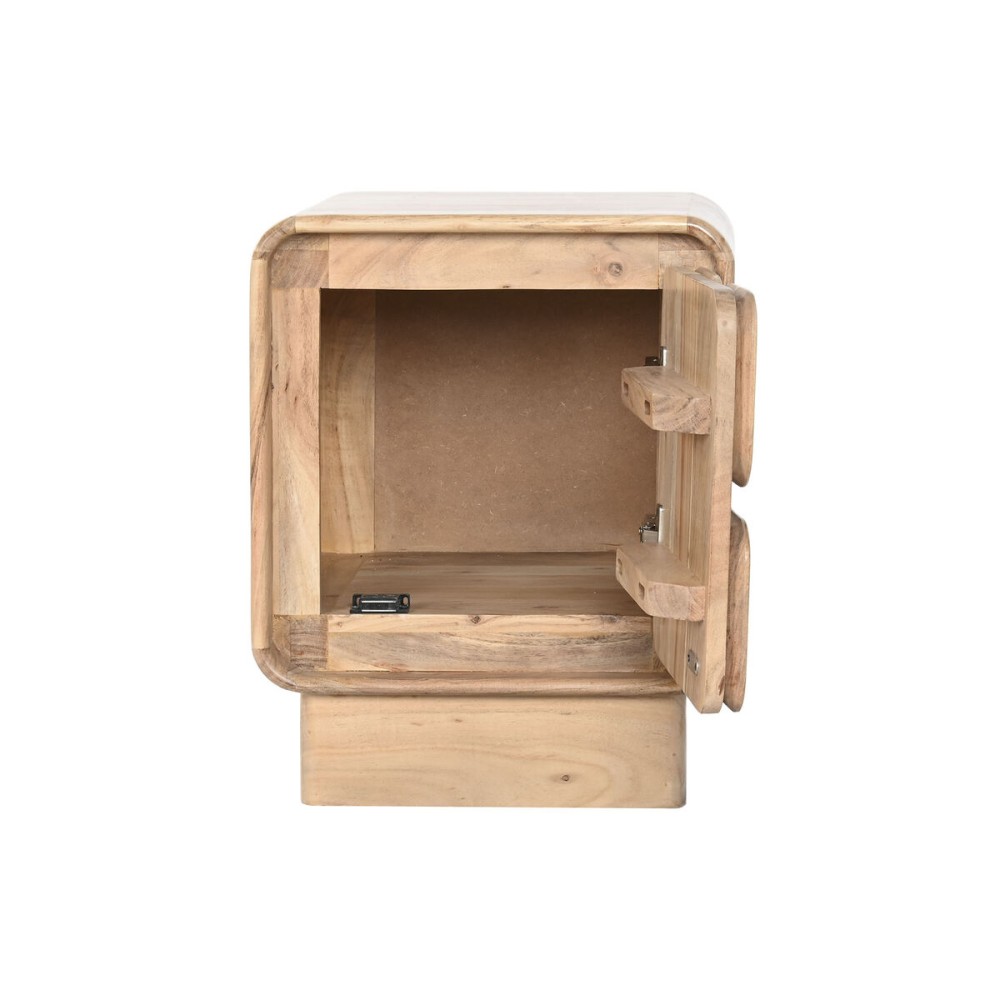 Table de Nuit Home ESPRIT Naturel 40 x 40 x 50 cm