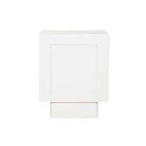 Table de Nuit Home ESPRIT Blanc Naturel 40 x 35 x 50 cm