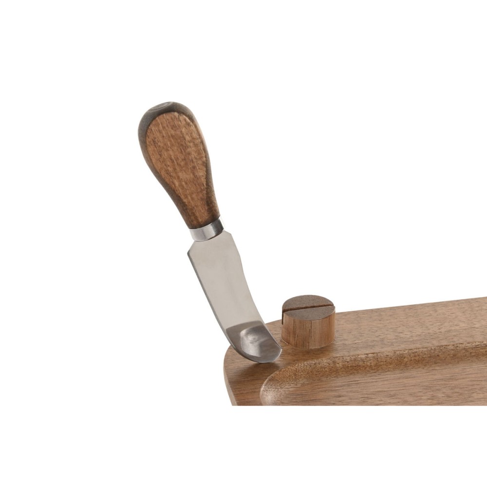 Käseschneidebrett Home ESPRIT natürlich 19,5 x 15 x 3 cm