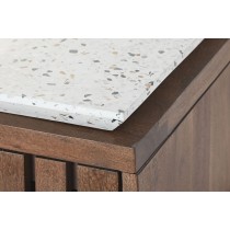 Anrichte Home ESPRIT Akazienholz Terrazzo 146 x 46 x 82 cm