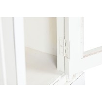 Buffet Home ESPRIT Blanc Verre Bois de manguier 180 x 40 x 100 cm