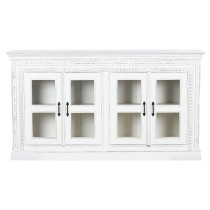 Sideboard Home ESPRIT White Crystal Mango wood 180 x 40 x 100 cm