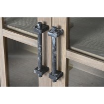 Anrichte Home ESPRIT natürlich Holz Kristall 180 x 40 x 82 cm