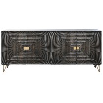 Sideboard Home ESPRIT Metal Mango wood 177 x 45 x 75 cm