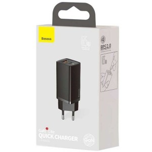 Wandladegerät Baseus CCGAN2L-B01 Schwarz 18 W 65 W 45 W (1 Stück)