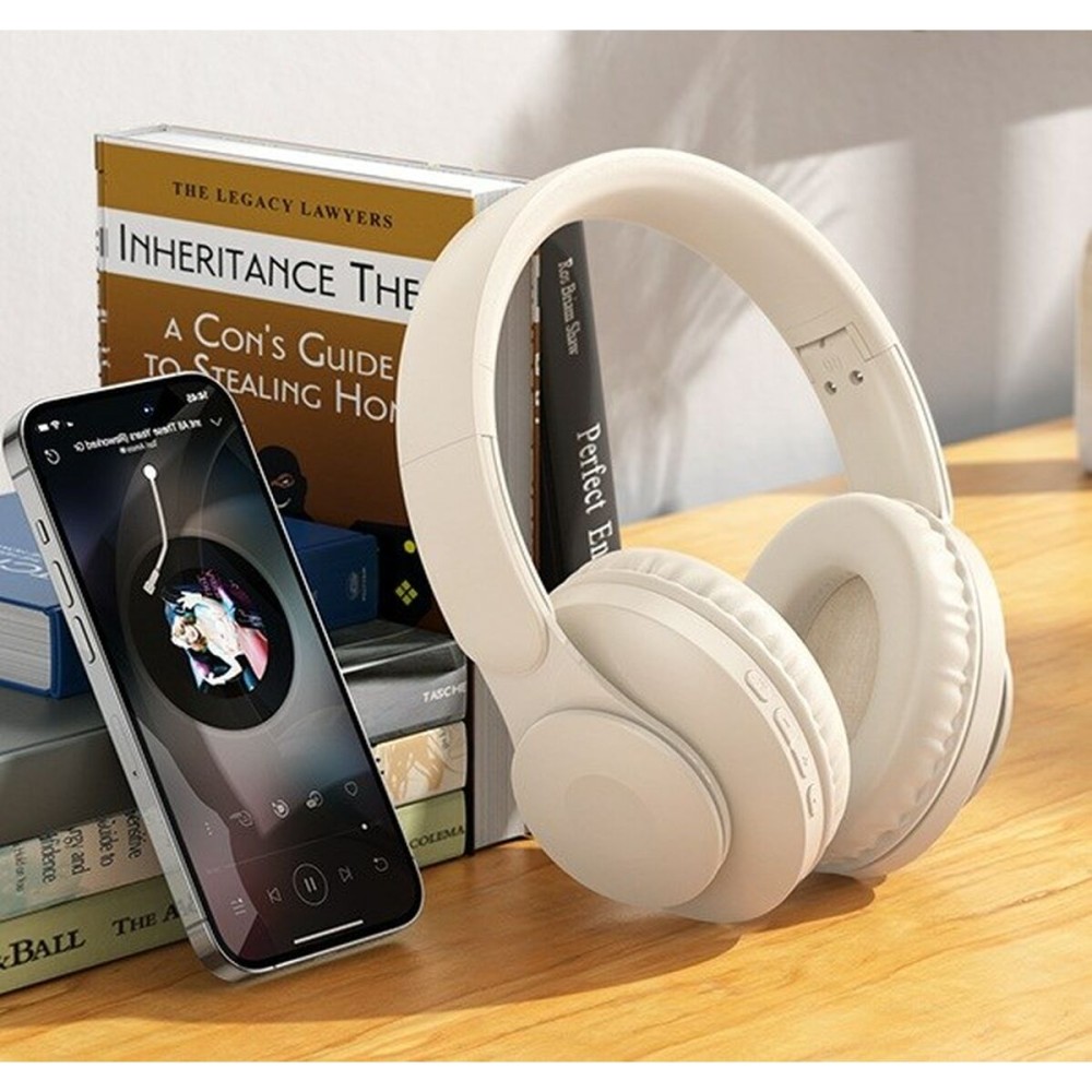 Bluetooth-Kopfhörer Hoco W45 Enjoy Weiß