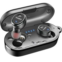 Kabellose Kopfhörer mit Ladebox TOZO T10S Schwarz