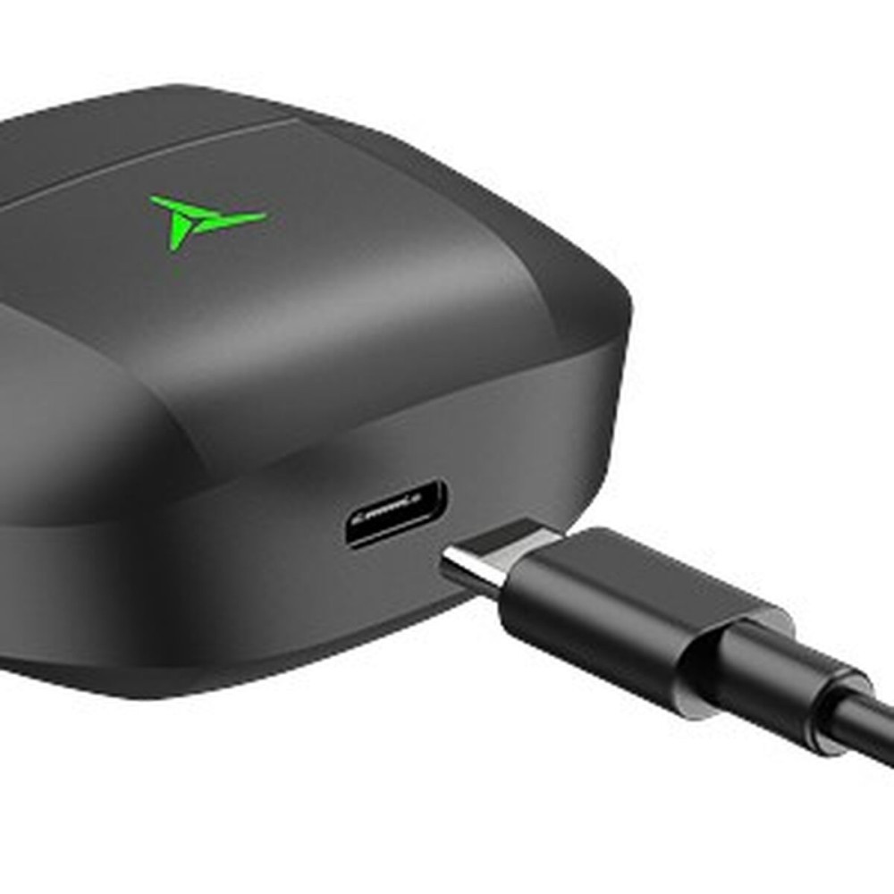 Kabellose Kopfhörer mit Ladebox TOZO Gaming Pods Schwarz