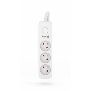 Steckdosenleiste mit 3 Steckdosen mit Schalter HSK Data M02376 (3 m)