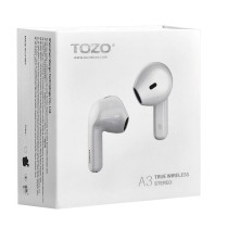 Wireless Earphones with Charging Case TOZO A3 White