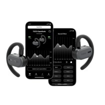 Bluetooth Kopfhörer Sport TOZO Open Buds Schwarz