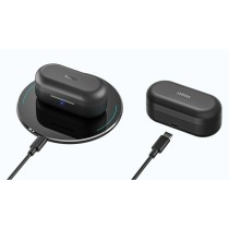 Kabellose Kopfhörer mit Ladebox TOZO T12S Schwarz