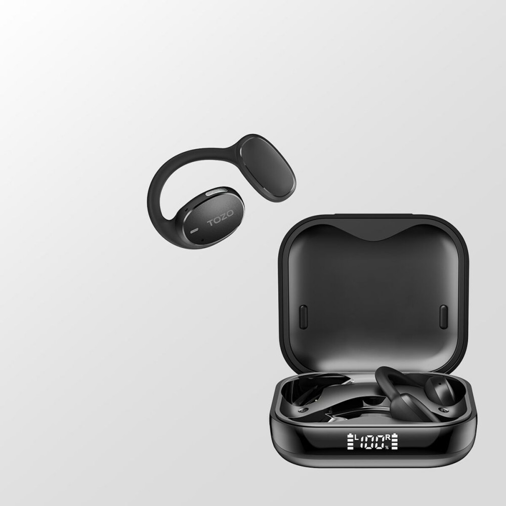 Bluetooth Kopfhörer Sport TOZO OpenEgo Schwarz