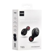 Écouteurs Sans Fil avec Étui de Charge TOZO T6S Noir