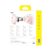Bluetooth-Kopfbügelkopfhörer Baseus Bowie D05 Rosa (Rosa)