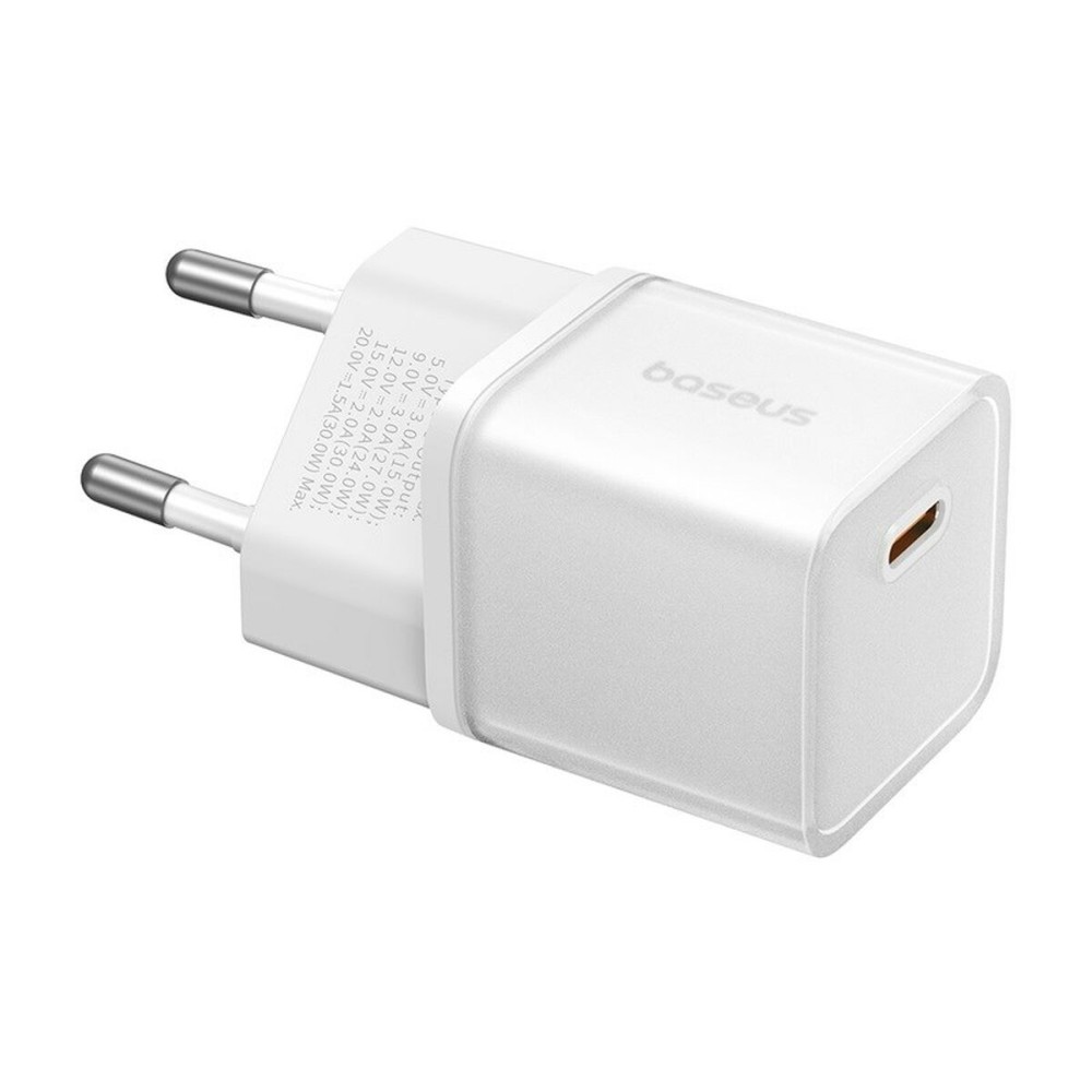Wall Charger Baseus P10162504213-00 White 30 W (1 Unit)