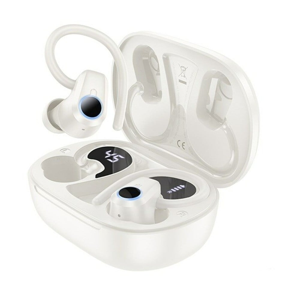 Kabellose Kopfhörer mit Ladebox Hoco EQ8 Pure Joy Weiß