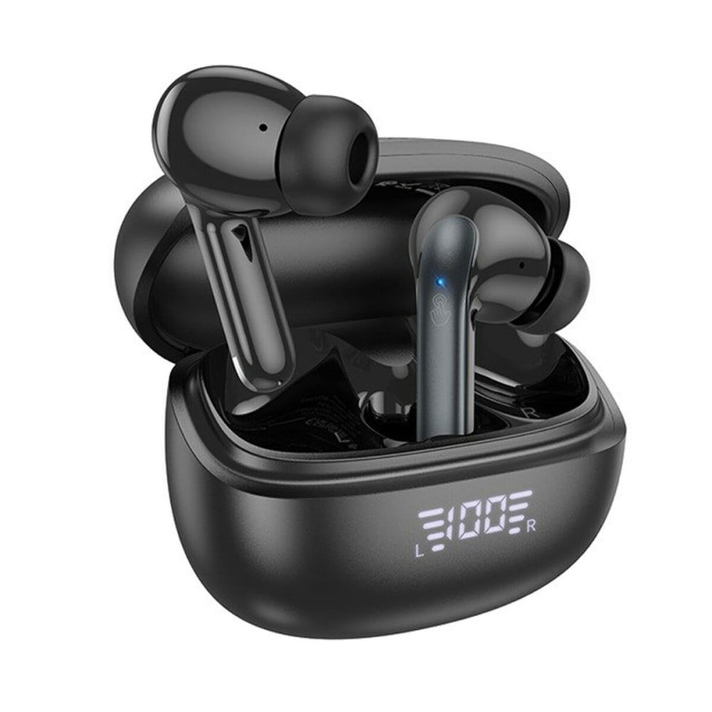 Kabellose Kopfhörer mit Ladebox Hoco EQ5 Energy Schwarz