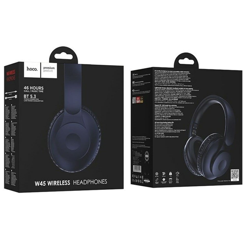 Drahtlose Kopfhörer Hoco W45 Enjoy Blau
