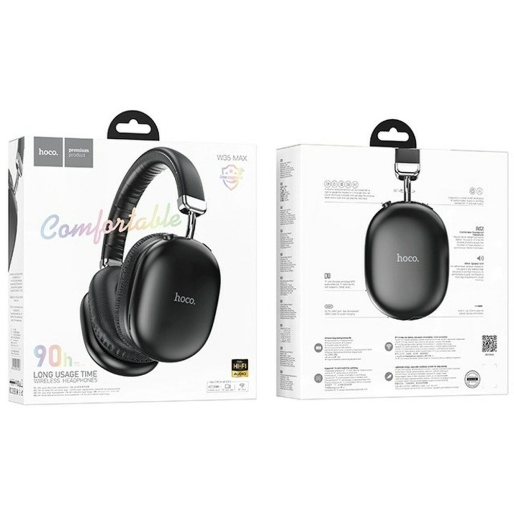 Casques Sans Fil Hoco W35 Max Joy Noir