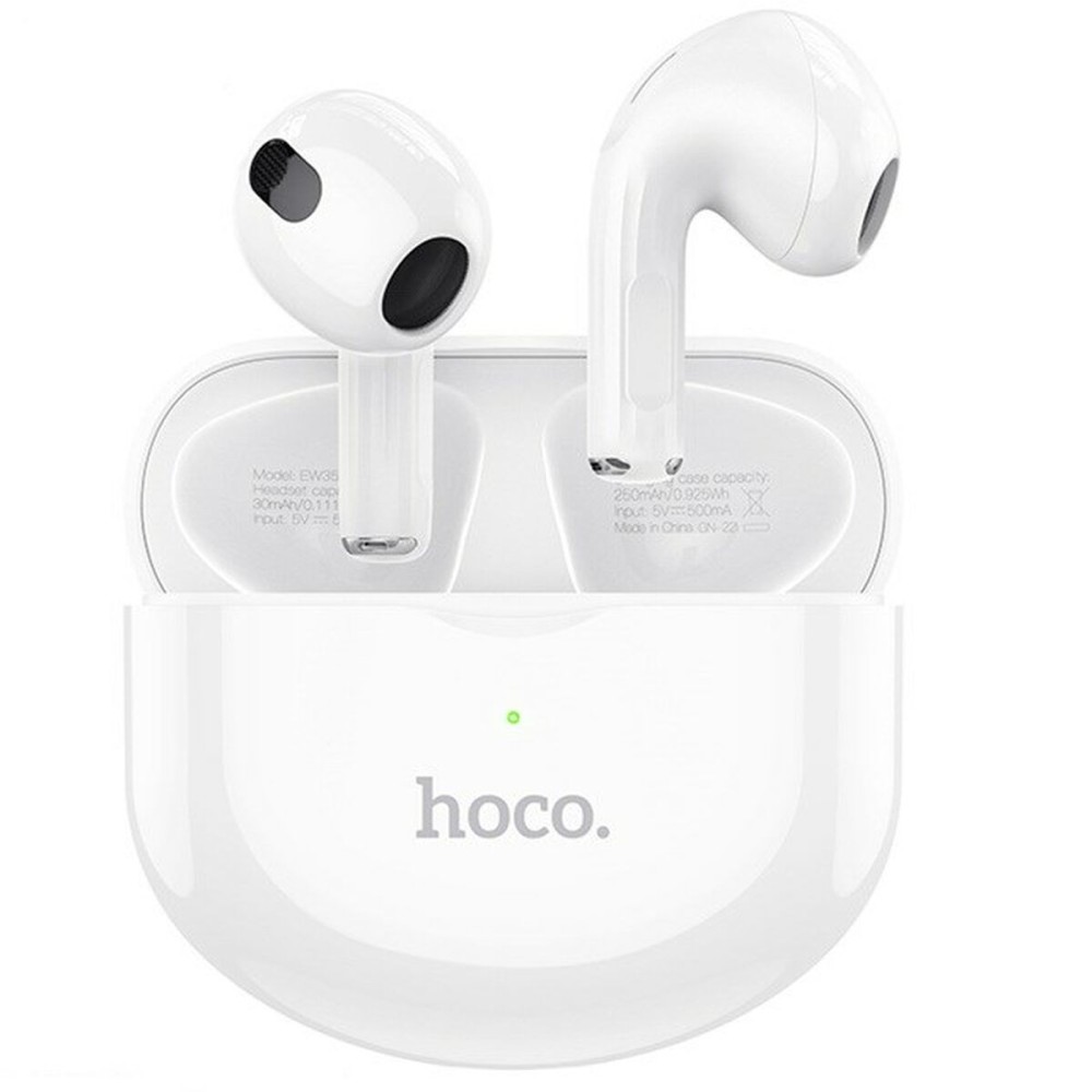 Écouteurs Sans Fil avec Étui de Charge Hoco EW35 Blanc