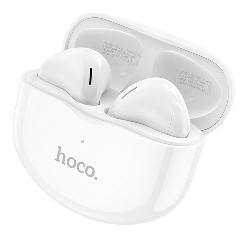 Kabellose Kopfhörer mit Ladebox Hoco EW35 Weiß