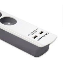 Power Socket - 6 Sockets with Switch Qoltec 50294 (1,8 m)
