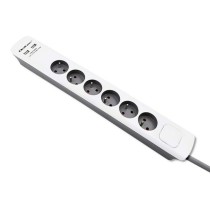 Power Socket - 6 Sockets with Switch Qoltec 50294 (1,8 m)