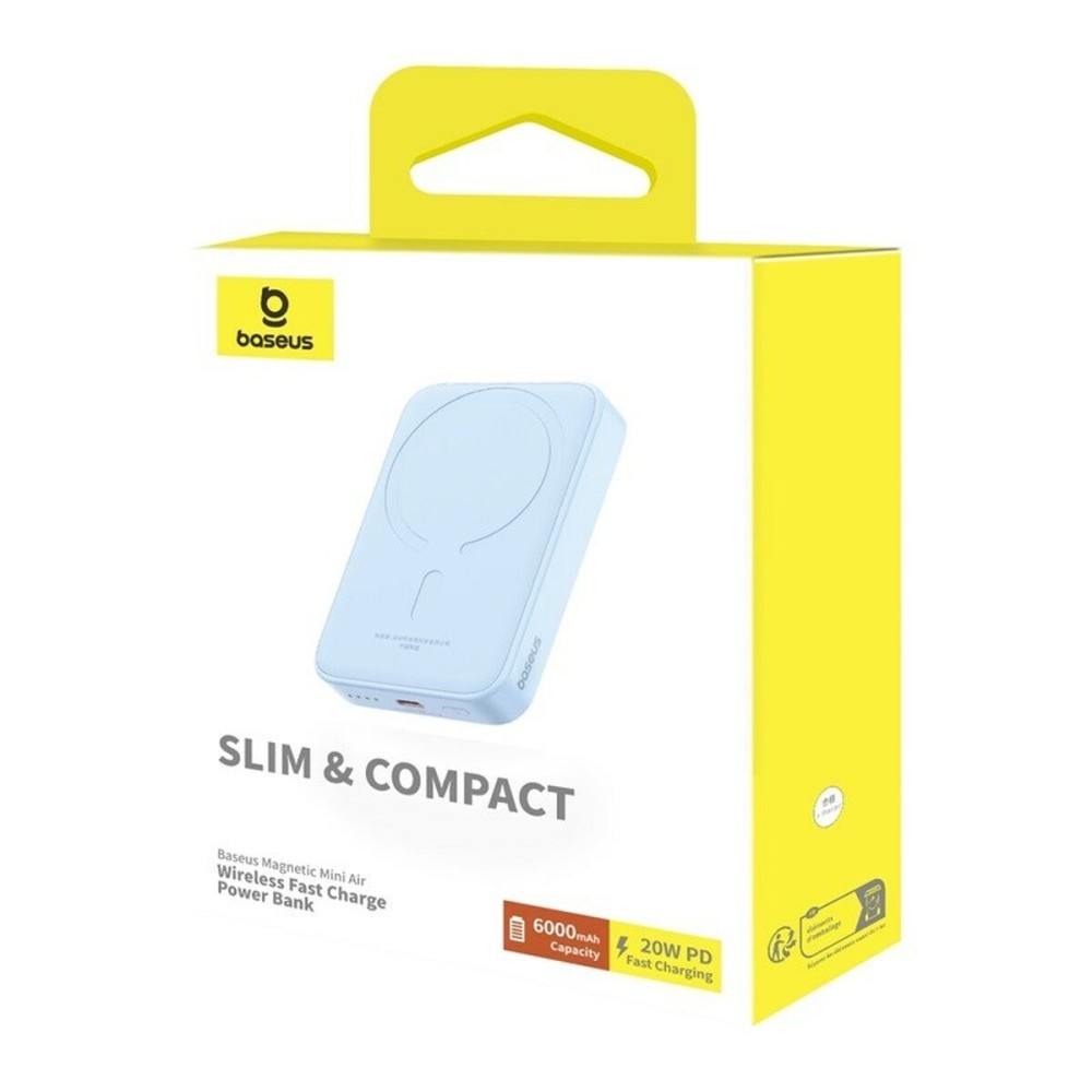 Powerbank Baseus P10059002313-00 Blau 6000 mAh