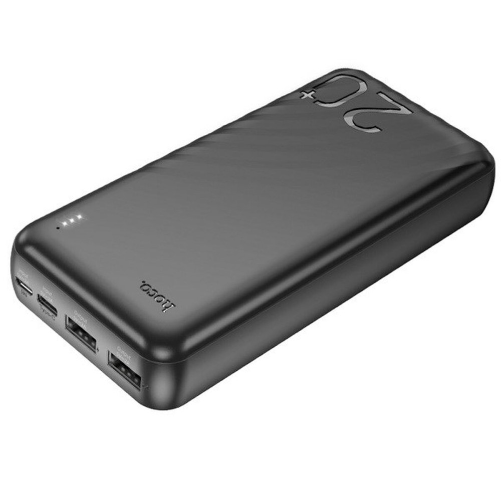 Powerbank Hoco J123A black Schwarz 20000 mAh